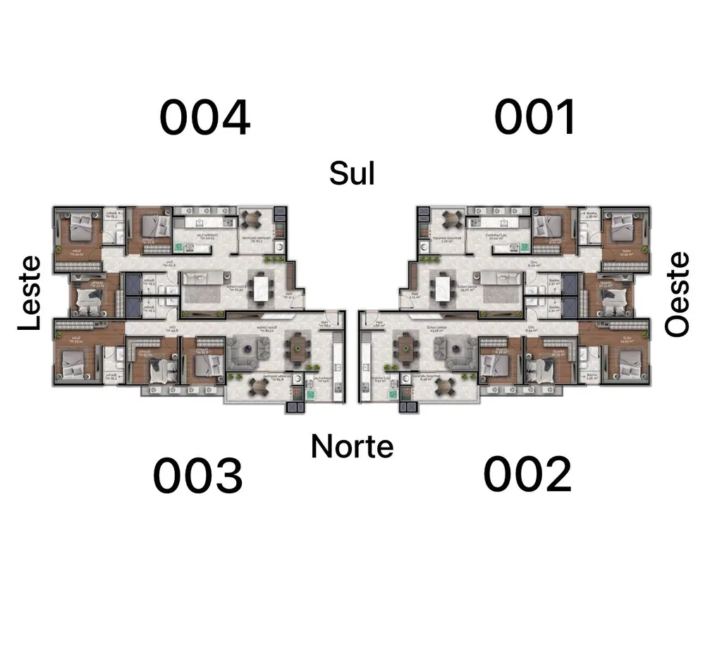 Apartamento, 2 quartos, 104 m² - Foto 2