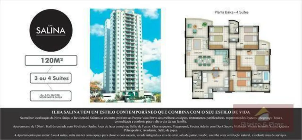 Apartamento, 4 quartos, 119 m² - Foto 3