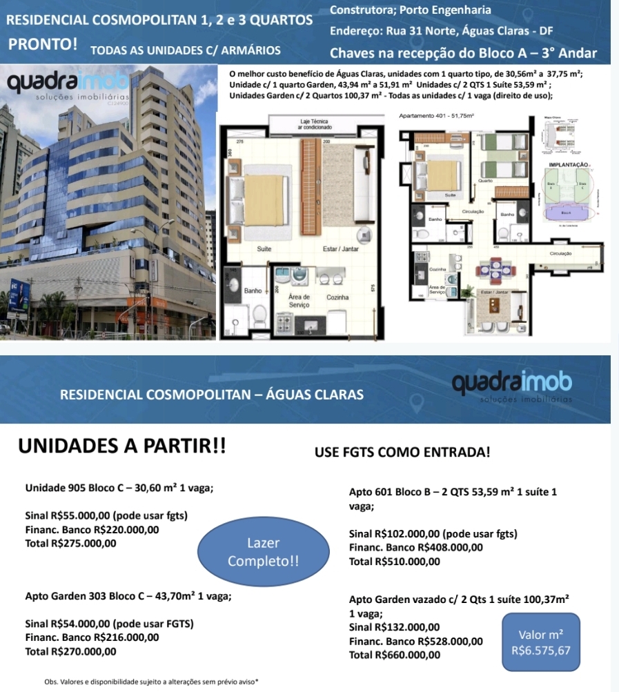 Apartamento à venda com 1 quarto, 30m² - Foto 20