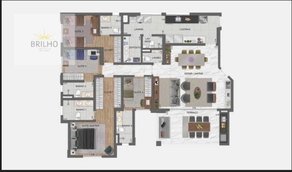 Apartamento, 4 quartos, 152 m² - Foto 27