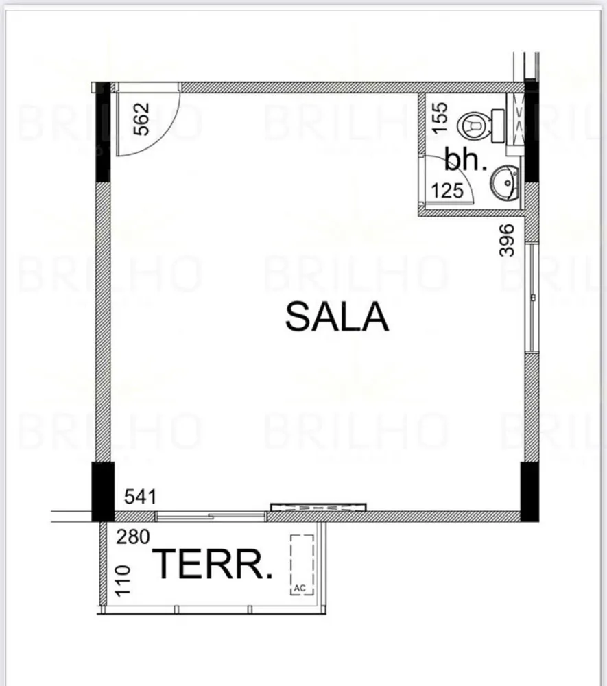 Sala-Conjunto, 37 m² - Foto 8