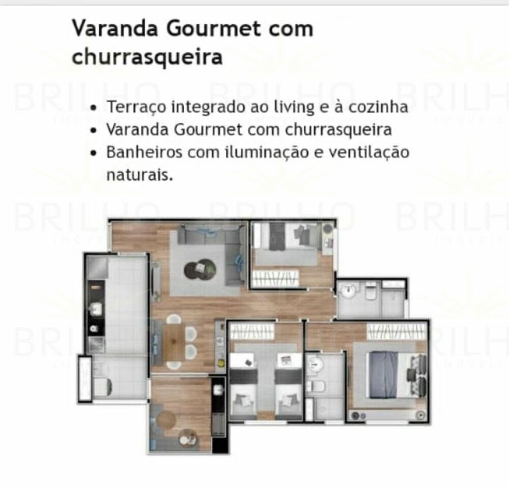 Apartamento, 3 quartos, 74 m² - Foto 34