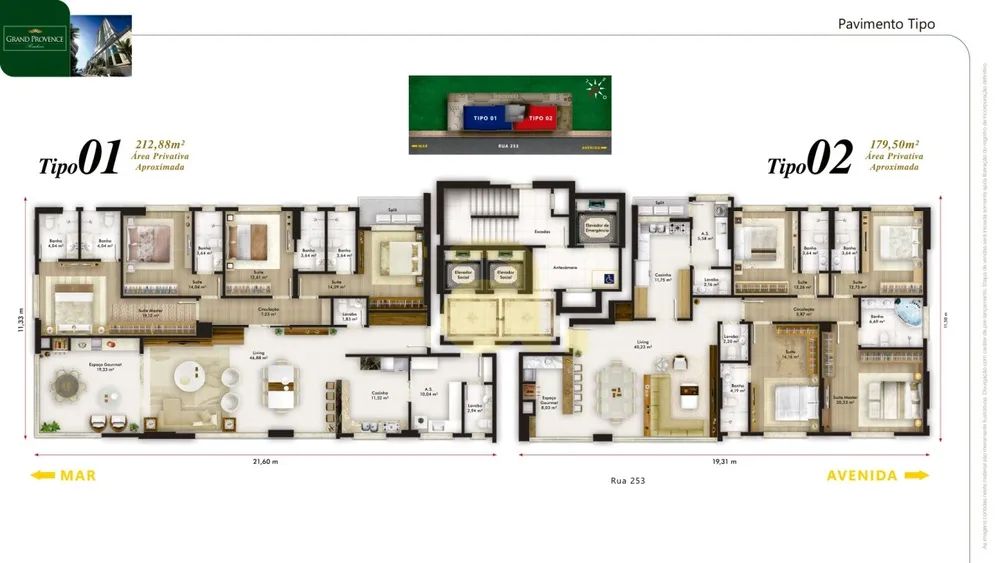 Apartamento, 4 quartos, 179 m² - Foto 1