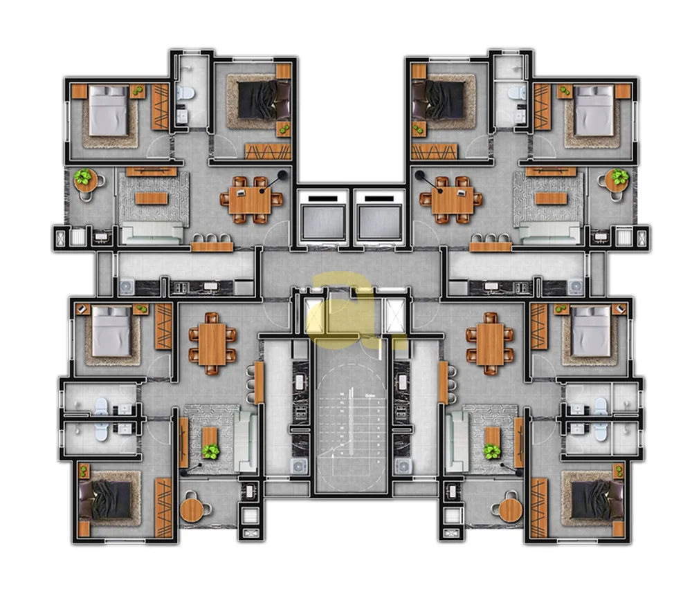 Apartamento, 2 quartos, 66 m² - Foto 11