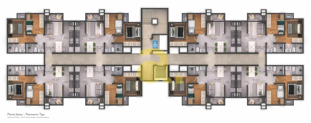 Apartamento, 2 quartos, 49 m² - Foto 15