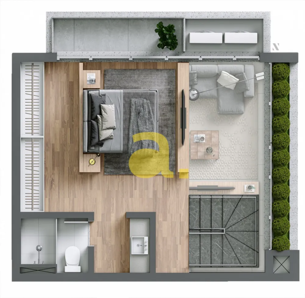 Apartamento, 1 quarto, 97 m² - Foto 20
