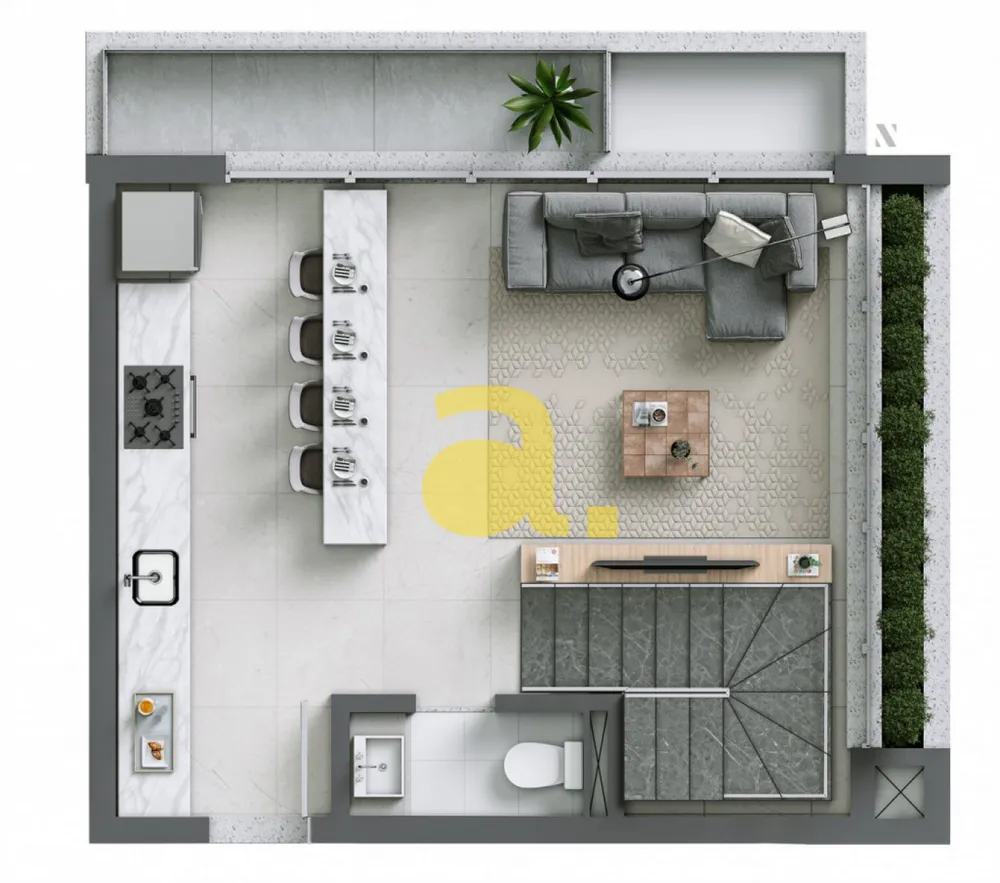 Apartamento, 1 quarto, 97 m² - Foto 19