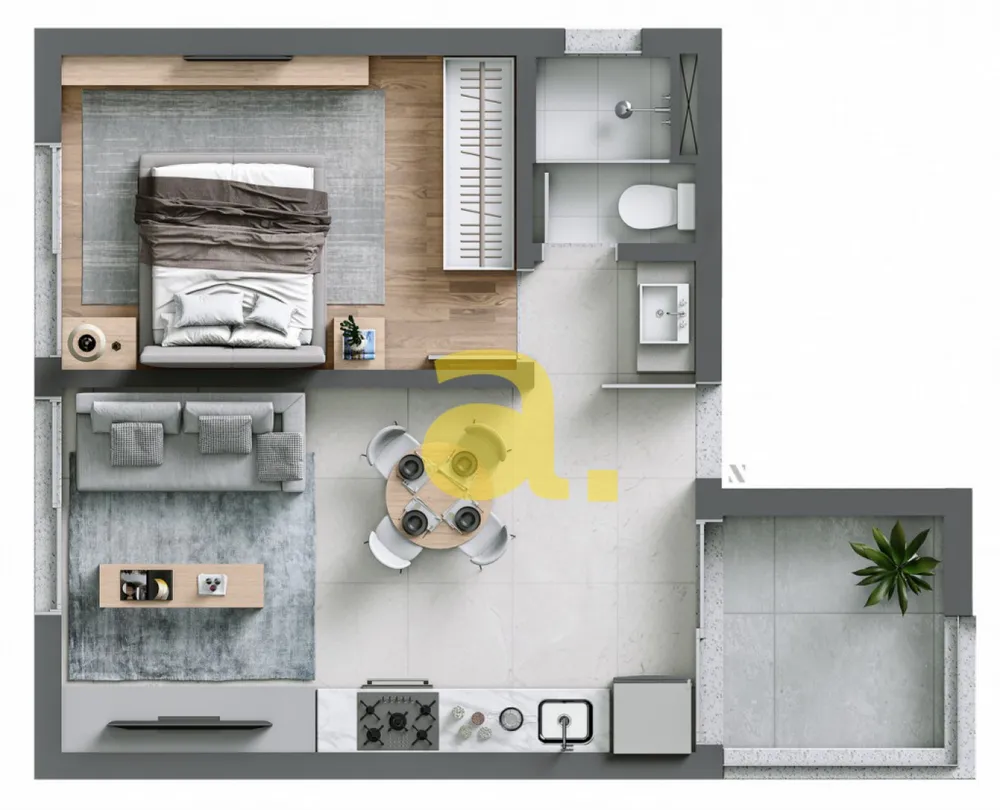 Apartamento, 1 quarto, 97 m² - Foto 18