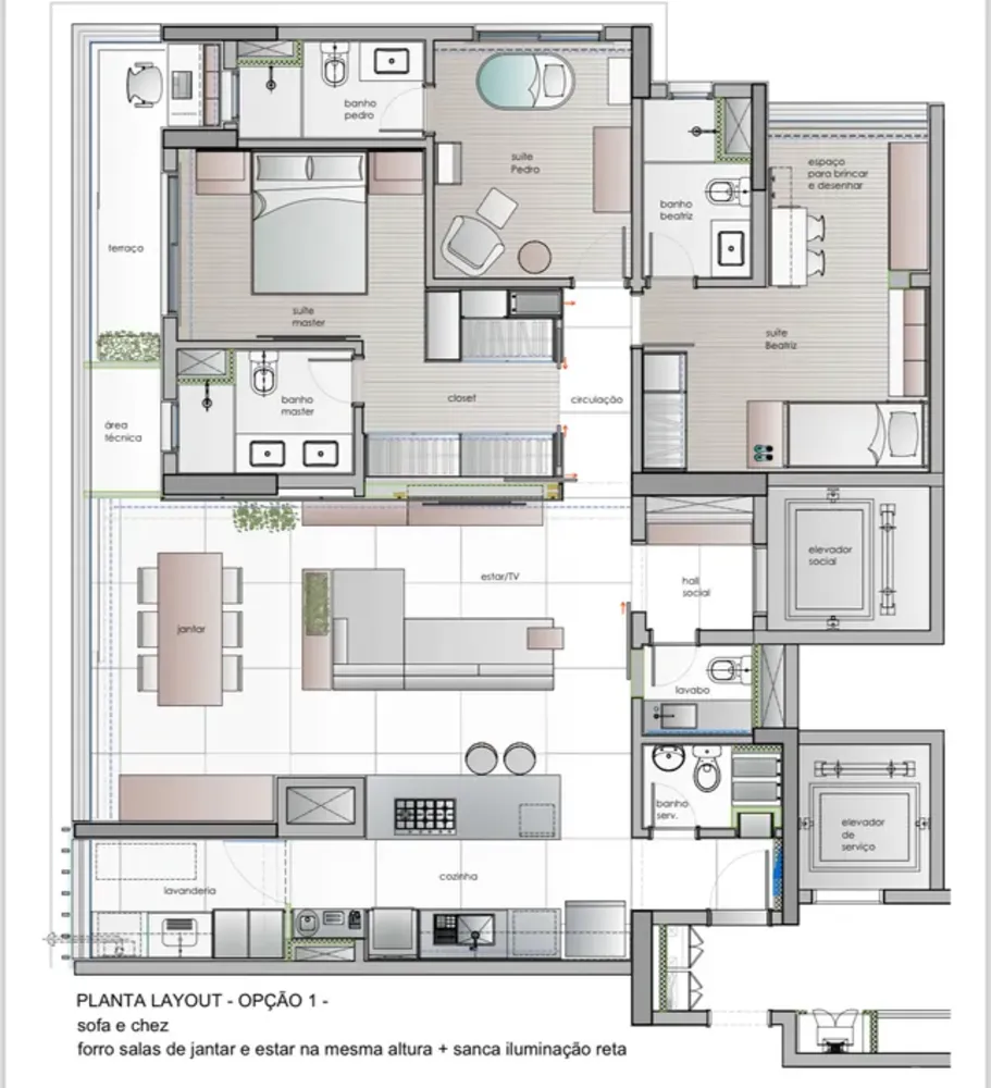 Apartamento, 3 quartos - Foto 1