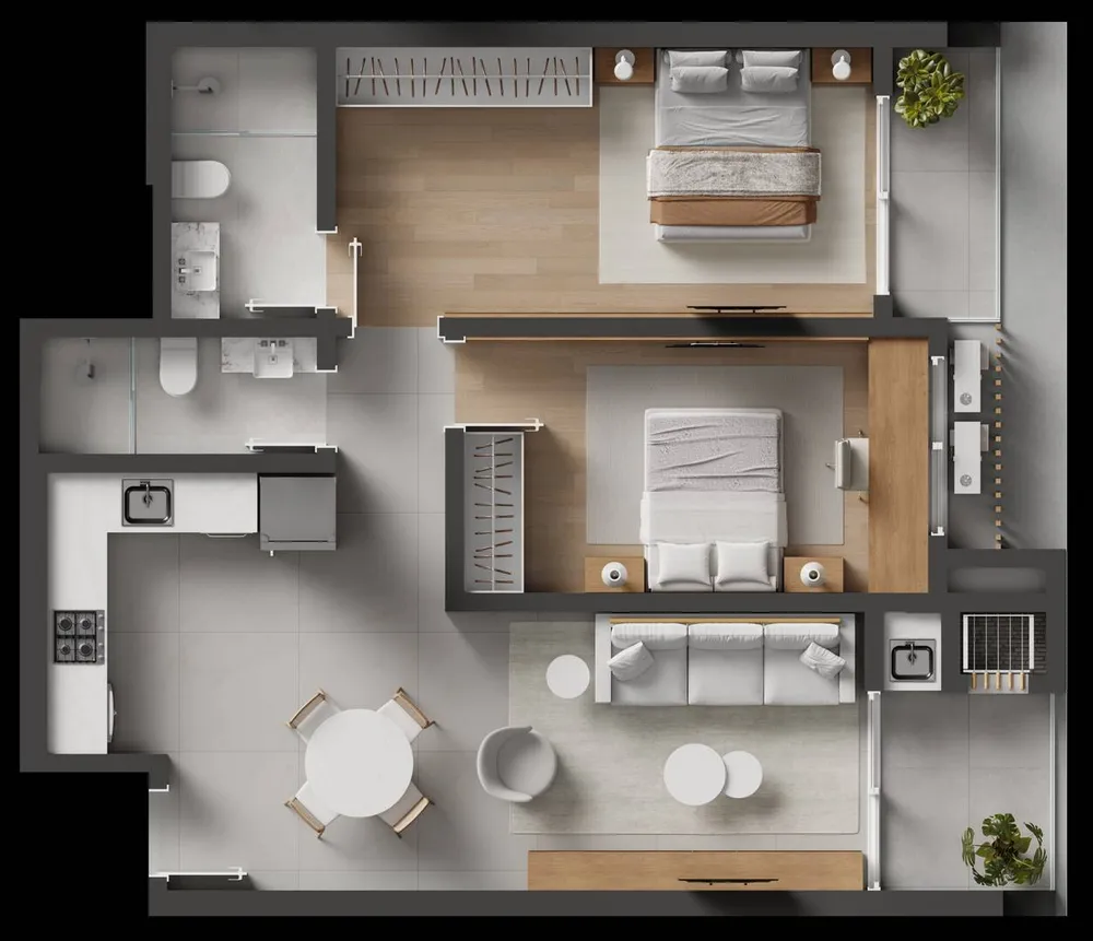 Apartamento, 2 quartos, 62 m² - Foto 12