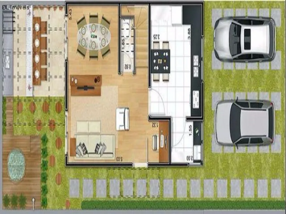 Sobrado, 3 quartos, 120 m² - Foto 1
