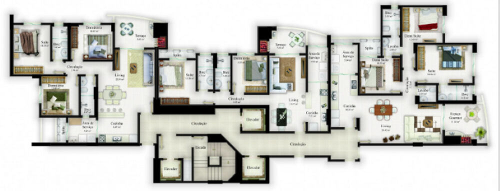Apartamento, 2 quartos, 90 m² - Foto 4