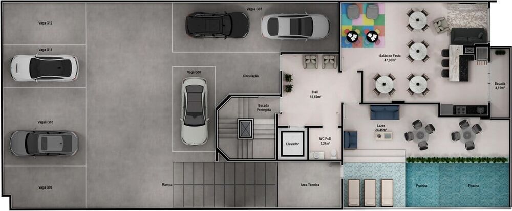 Apartamento à venda com 2 quartos, 74m² - Foto 5