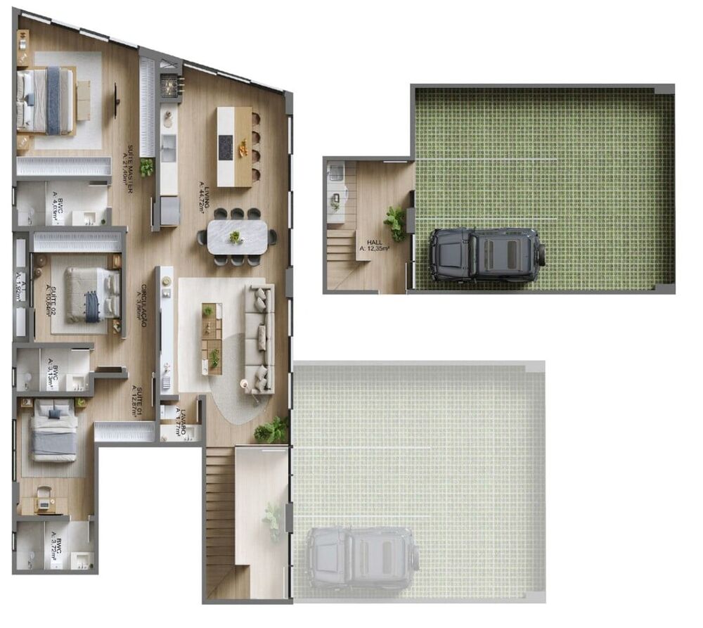 Apartamento à venda com 3 quartos, 284m² - Foto 11