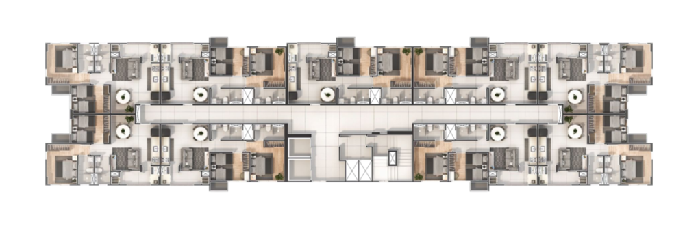 Apartamento, 2 quartos, 56 m² - Foto 6