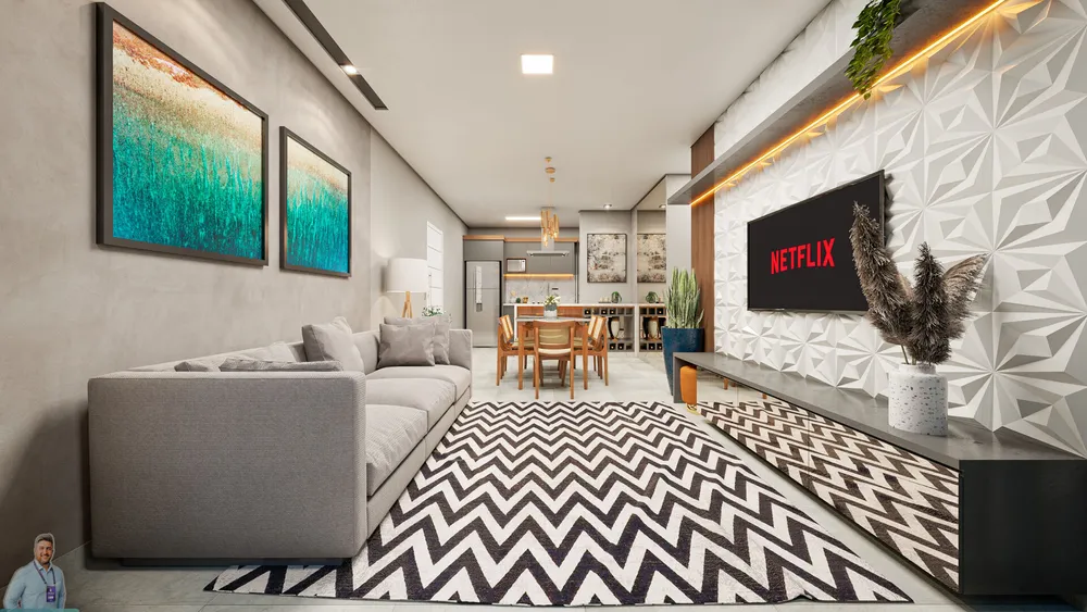 Apartamento, 2 quartos, 59 m² - Foto 3
