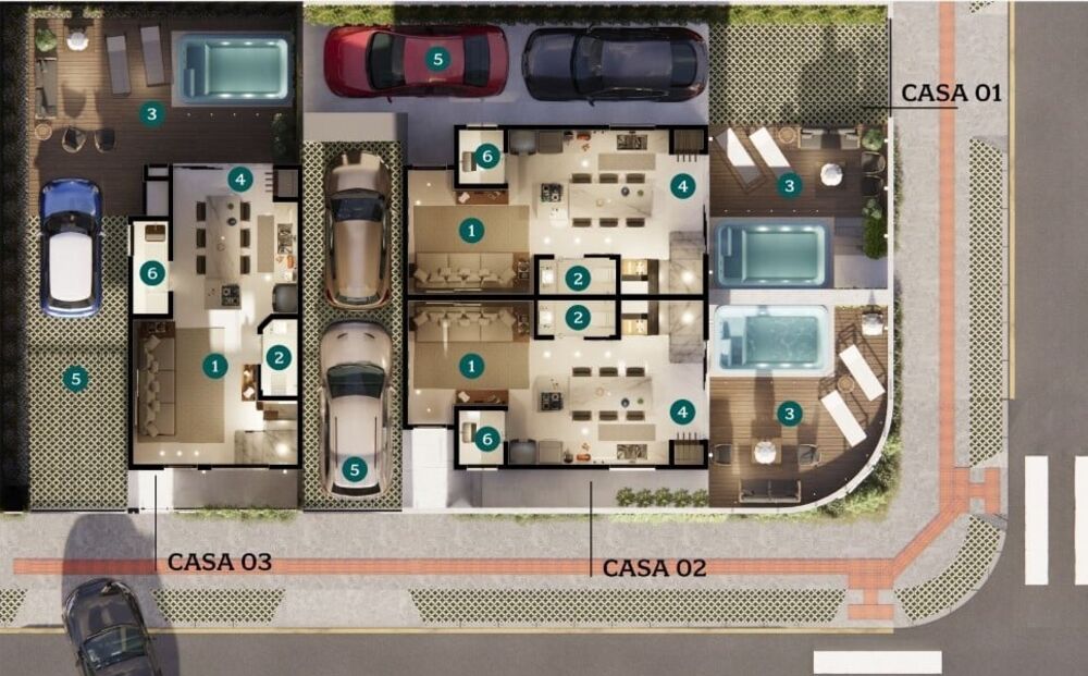 Casa de Condomínio, 3 quartos - Foto 7