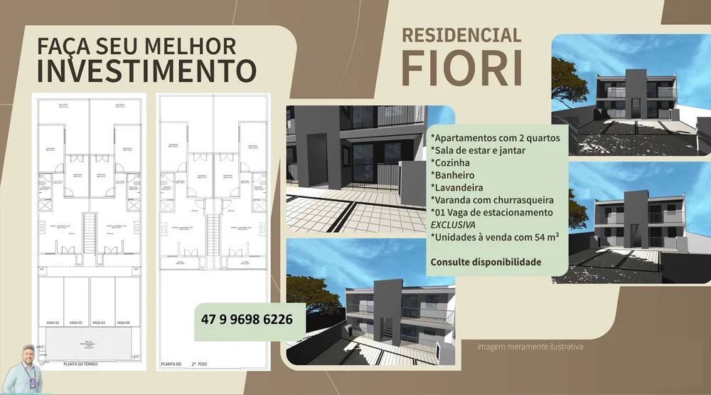 Apartamento, 2 quartos, 50 m² - Foto 4