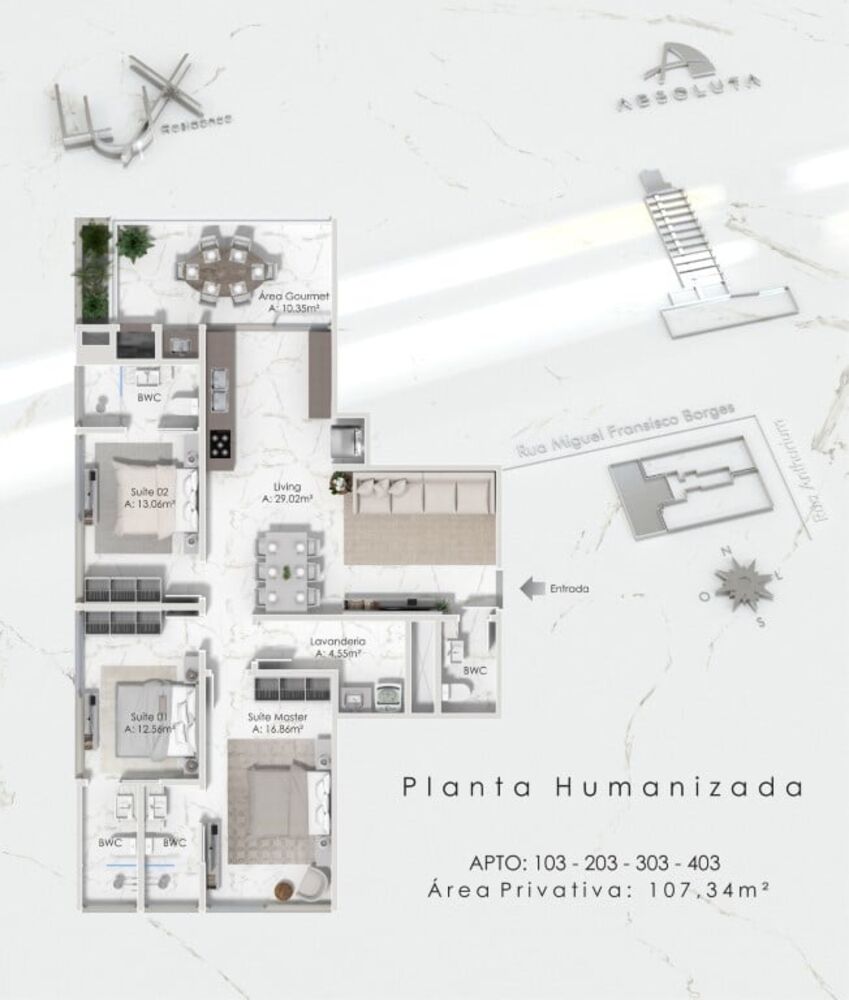 Apartamento, 3 quartos, 191 m² - Foto 11