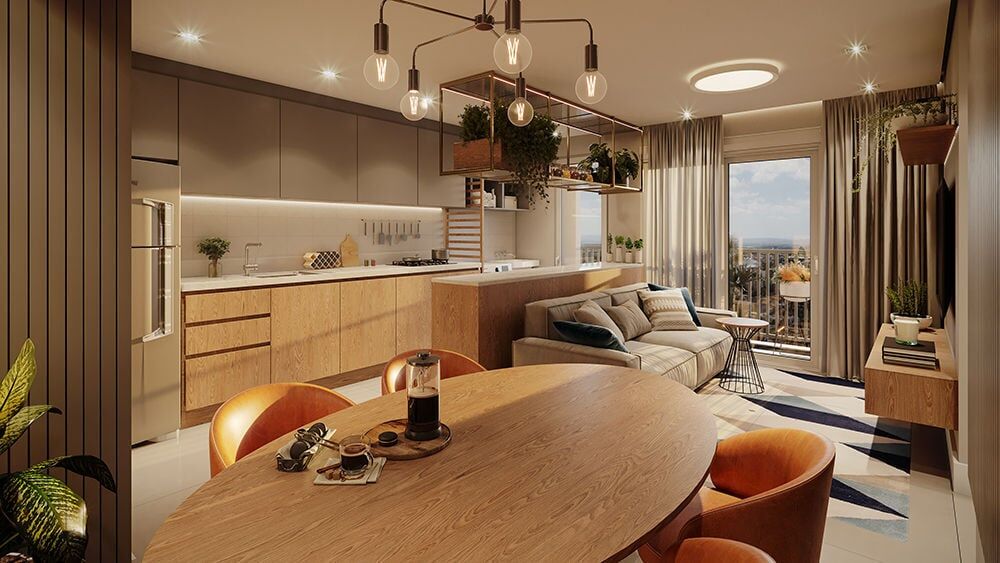 Apartamento à venda com 2 quartos, 62m² - Foto 3