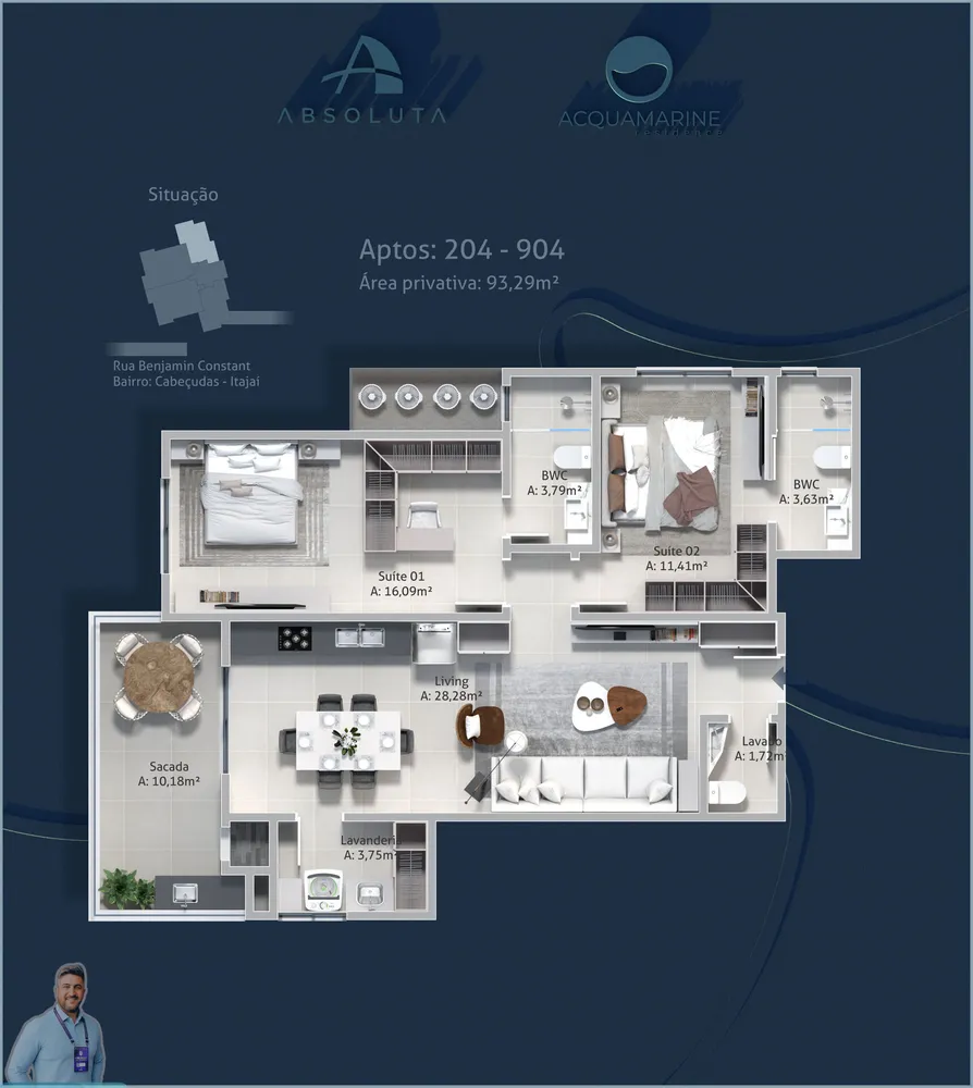 Apartamento, 3 quartos, 136 m² - Foto 4