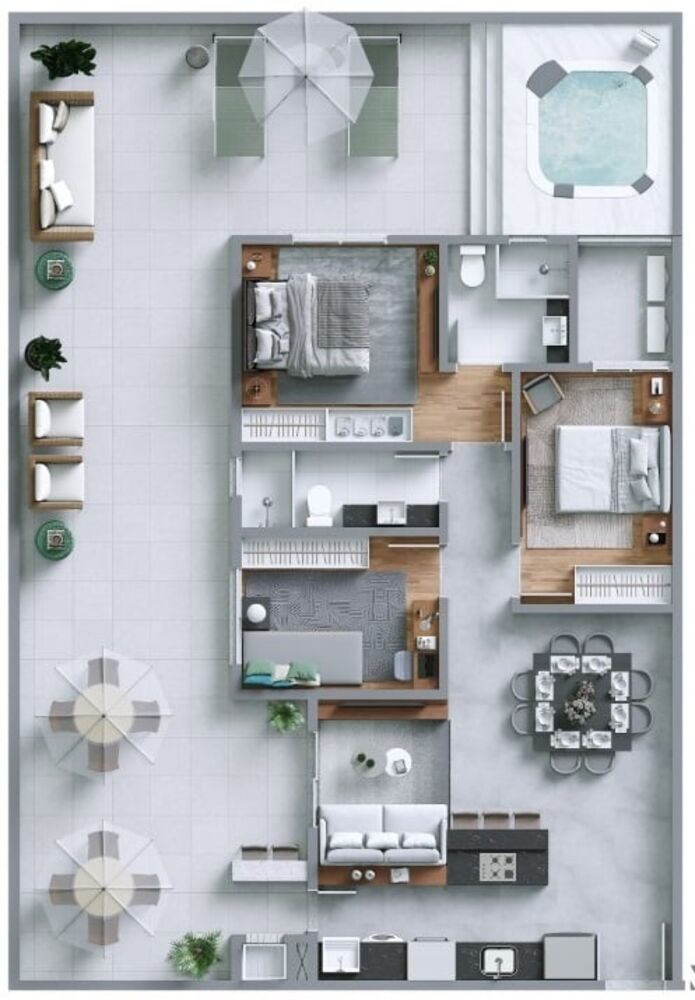 Apartamento, 3 quartos, 82 m² - Foto 8