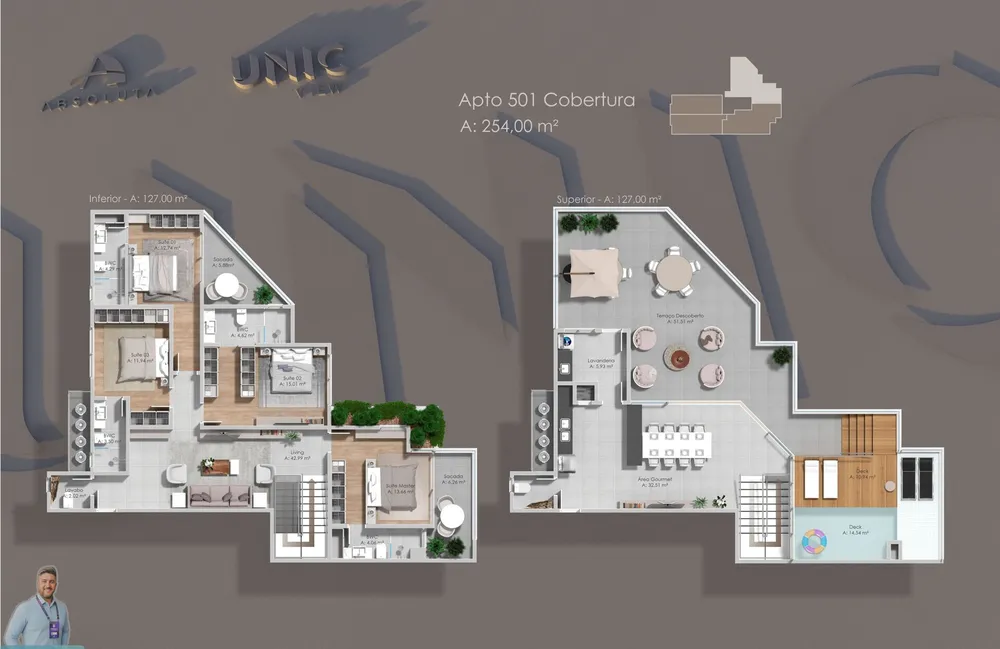 Apartamento, 4 quartos, 291 m² - Foto 4