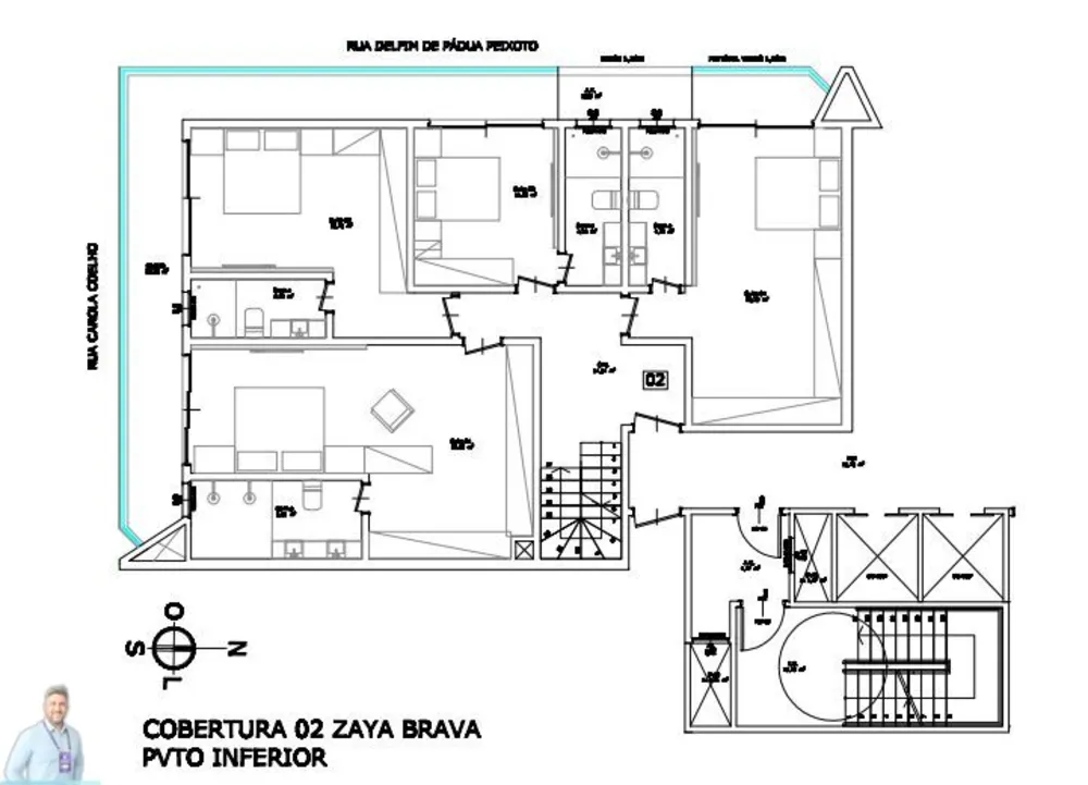Cobertura, 4 quartos, 330 m² - Foto 4
