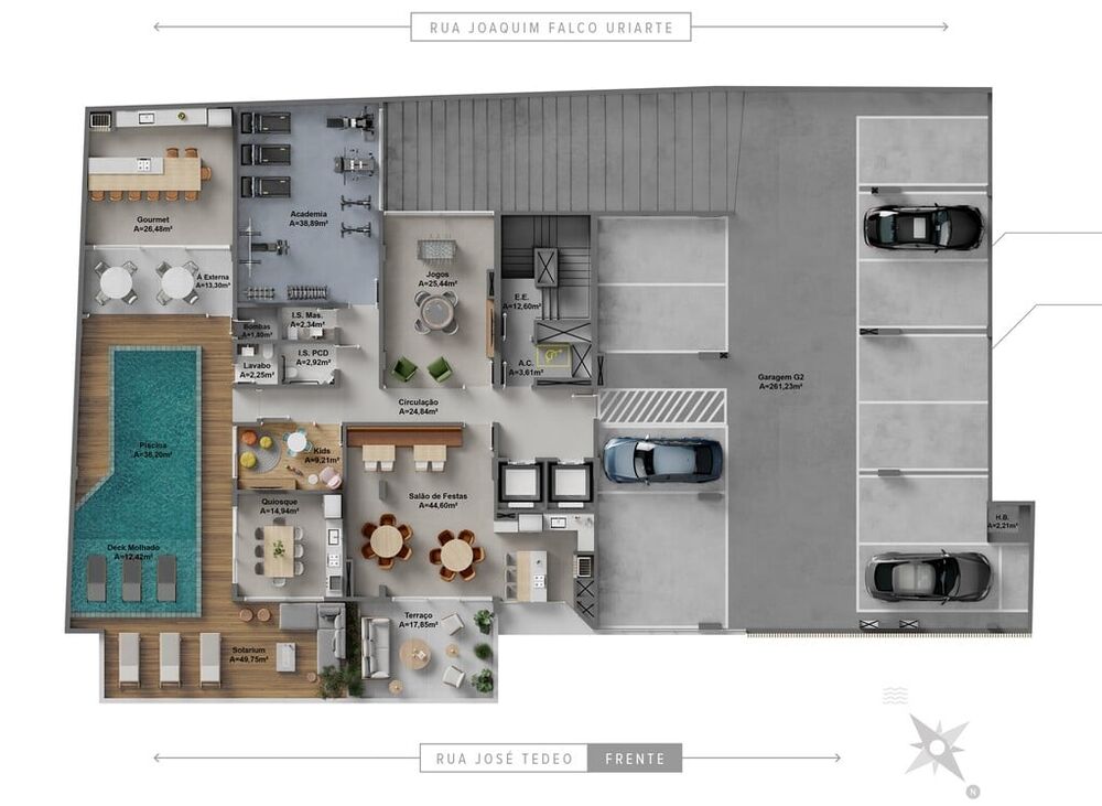 Apartamento à venda com 2 quartos, 68m² - Foto 6