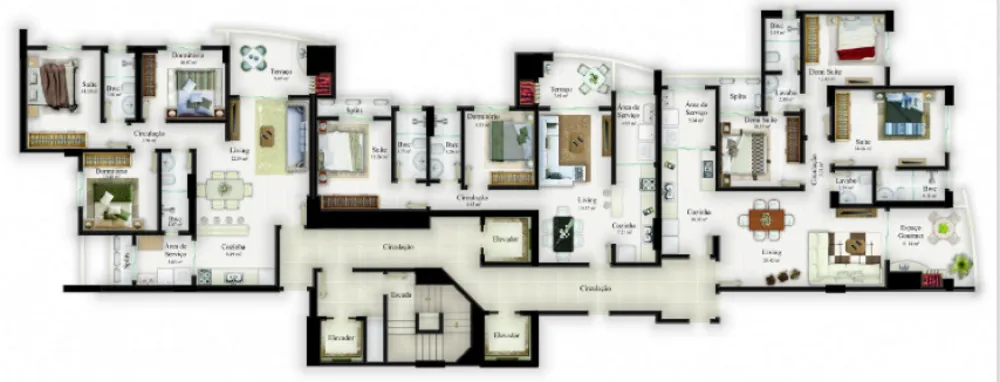 Apartamento, 3 quartos, 123 m² - Foto 4