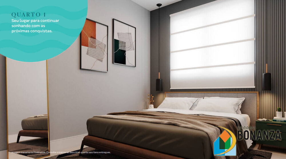 Apartamento à venda com 2 quartos, 38m² - Foto 1