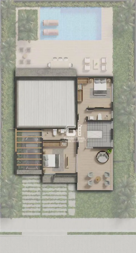 Casa de Condomínio, 3 quartos - Foto 3