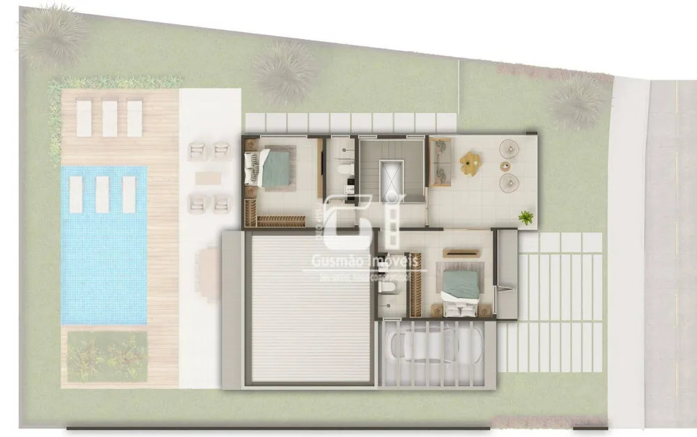 Casa de Condomínio, 3 quartos - Foto 4