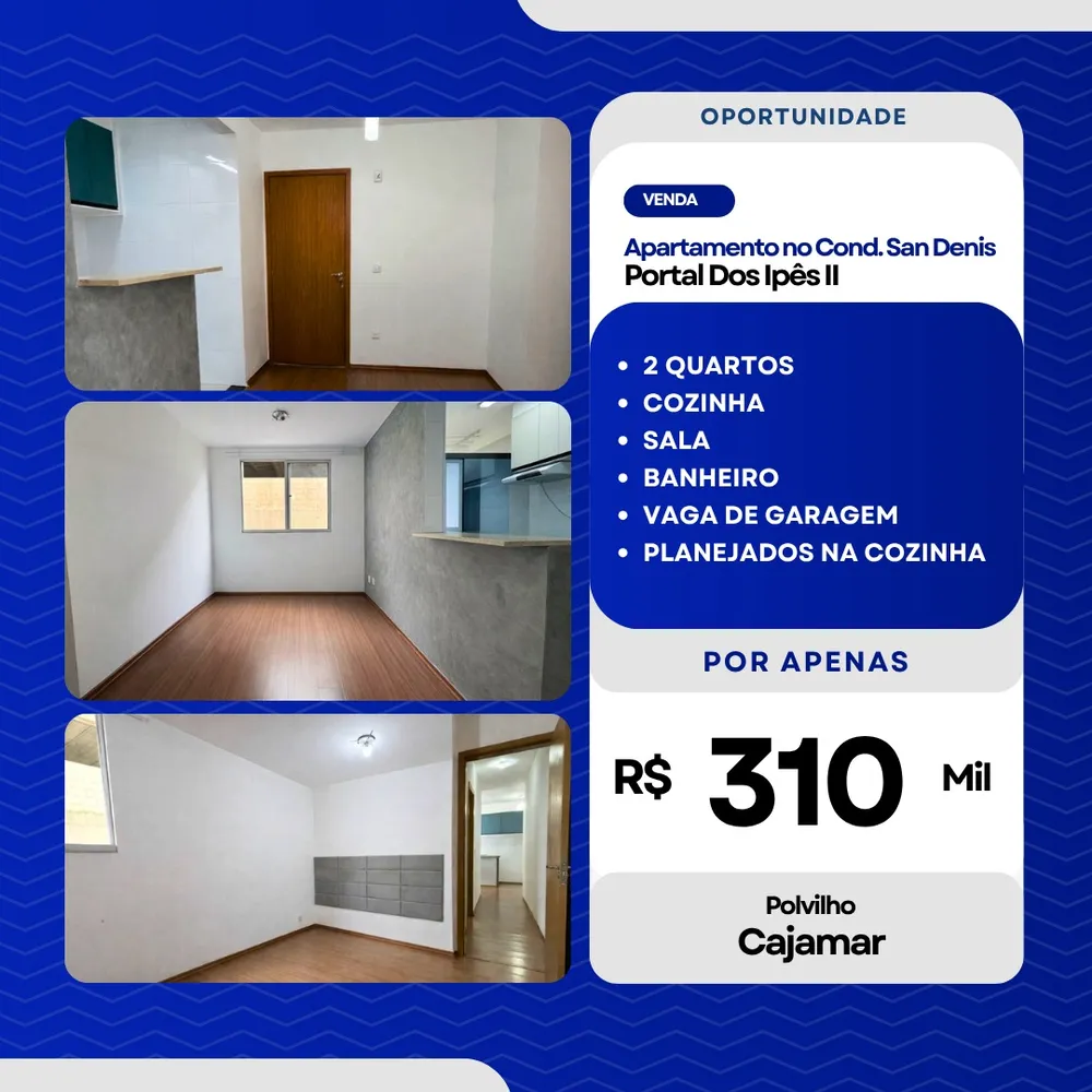 Apartamento, 2 quartos, 44 m² - Foto 1
