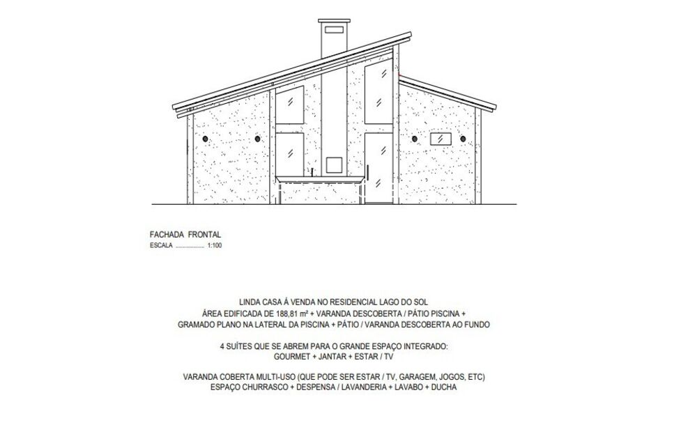 Casa, 4 quartos - Foto 2