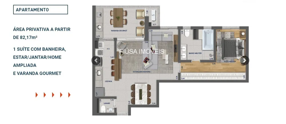 Apartamento, 2 quartos, 82 m² - Foto 13
