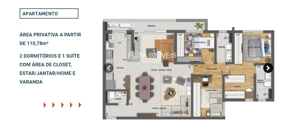 Apartamento, 2 quartos, 82 m² - Foto 12