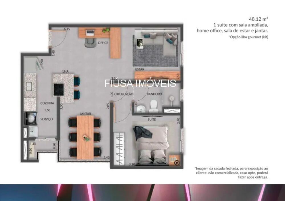 Apartamento, 3 quartos, 67 m² - Foto 5