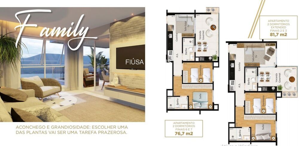 Apartamento, 1 quarto, 48 m² - Foto 1