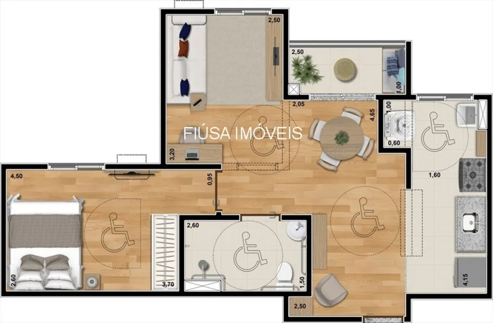 Apartamento, 2 quartos, 56 m² - Foto 11