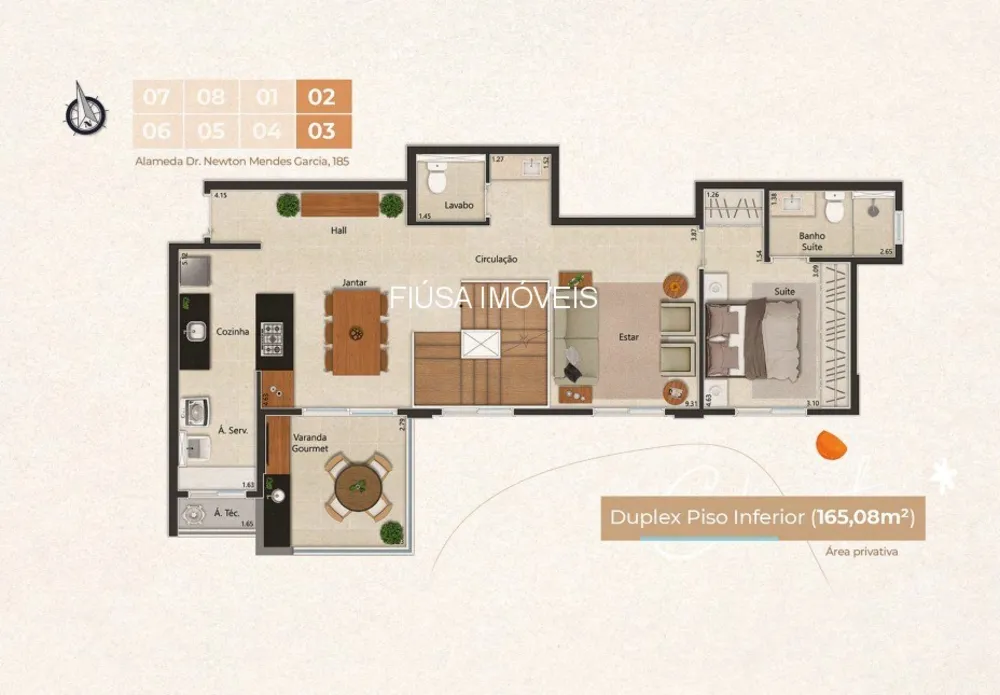 Apartamento, 2 quartos, 77 m² - Foto 3