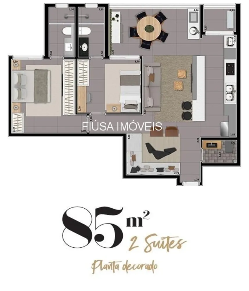 Apartamento, 2 quartos, 107 m² - Foto 5