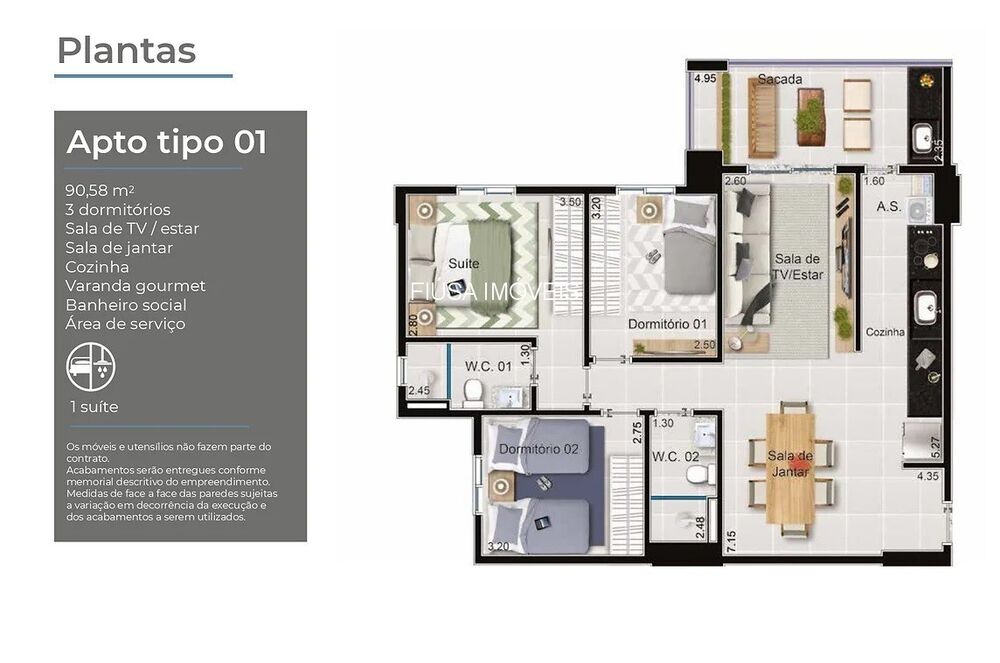 Apartamento, 2 quartos, 76 m² - Foto 5
