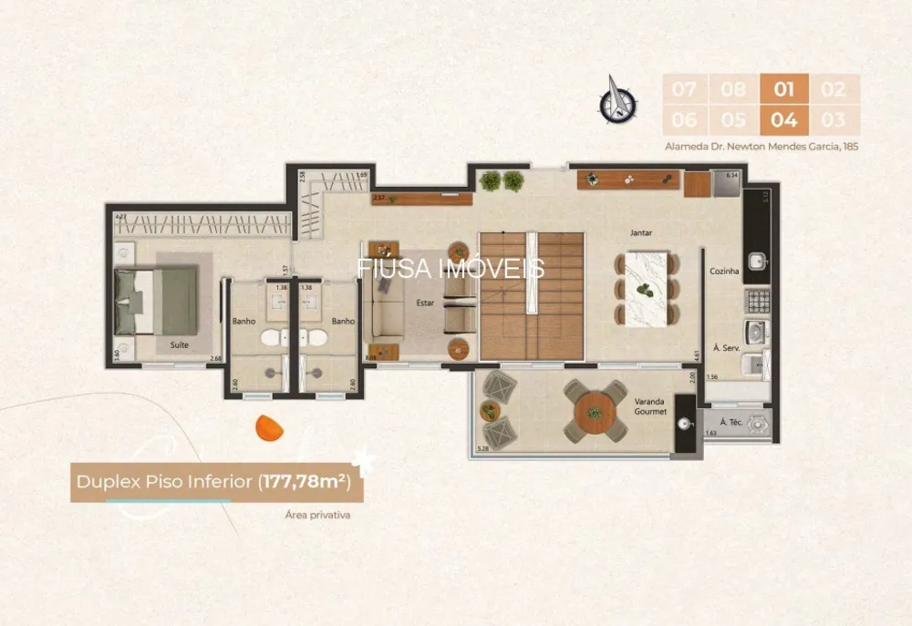 Apartamento, 2 quartos, 77 m² - Foto 7