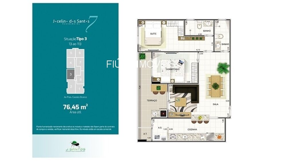 Apartamento, 2 quartos, 76 m² - Foto 8