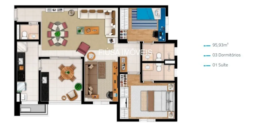 Apartamento, 3 quartos, 95 m² - Foto 18
