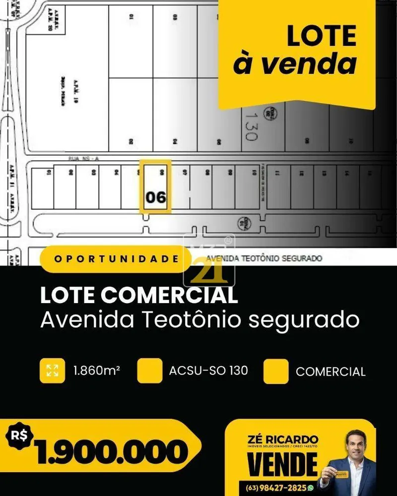 Terreno, 1860 m² - Foto 1
