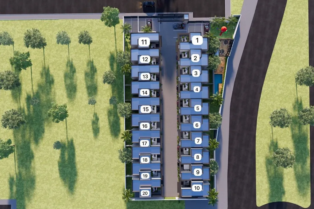 Sobrado, 2 quartos, 81 m² - Foto 1