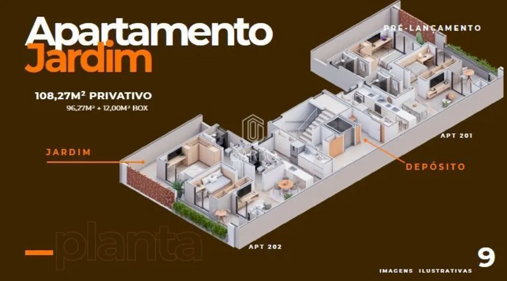Cobertura, 3 quartos, 172 m² - Foto 4