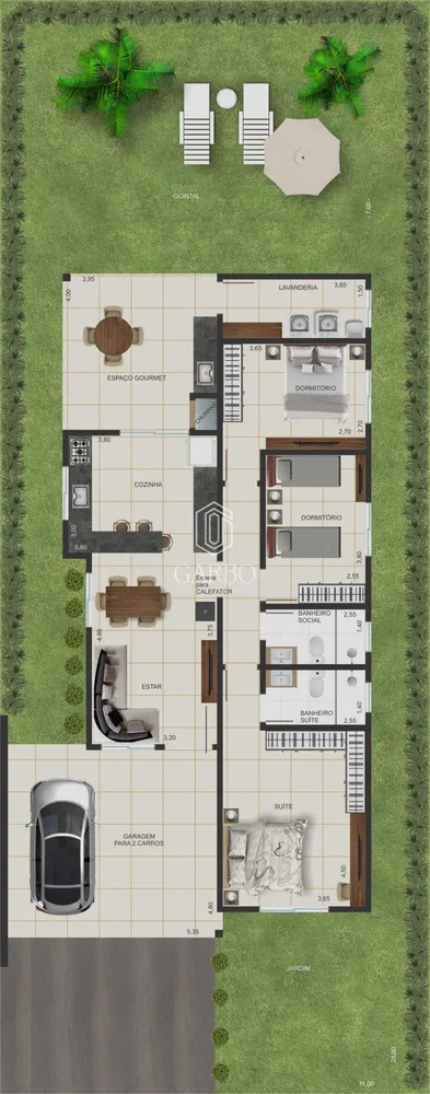 Casa, 3 quartos, 136 m² - Foto 11